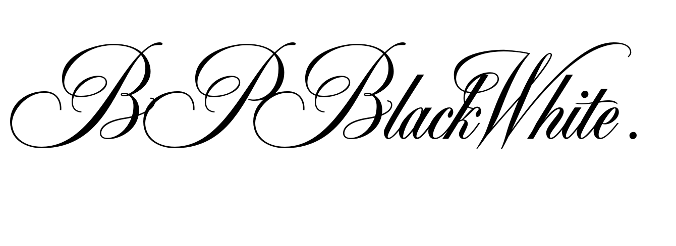 BP BlackWhite Regular